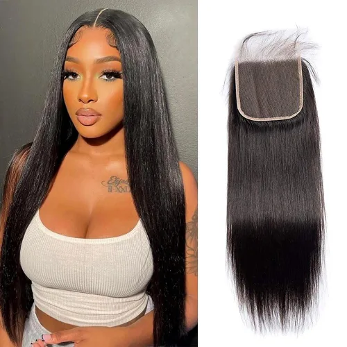 Miniatura 10 de Lemoda - Extensiones de cabello con cuerpo ondulado frontal 13x4, de encaje transparente HD, cierre frontal de encaje de cabello humano brasileño