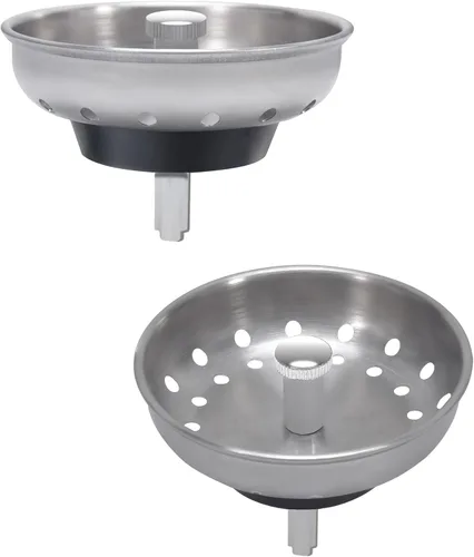 Miniatura 15 de KONE Colador de Drenaje para Fregadero Dorado Tapón y Colador para Fregadero de Acero Inoxidable Cesta Coladora para Fregadero de Cocina de Repuesto