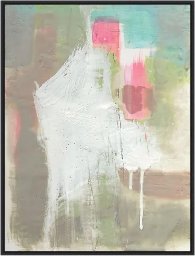 Miniatura 11 de Amanti Art Framed Canvas Wall Art 24x18 Retro Splash II by Jennifer Goldberger, Framed Wall Art Canvas, Abstract Artwork, Country Rustic Decor