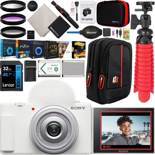 Miniatura 9 de Cámara Sony ZV-1F Vlog Modelo oficial de Sony USA Video 4K 20.1MP para creadores de contenido y vloggers Paquete con CPS 2 YR Paquete