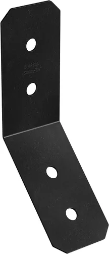 Miniatura 17 de Simpson Strong-Tie APLH24R Outdoor Accents ZMAX, colgador de vigas de luz negra para 2x4 áspero (paquete de 12)