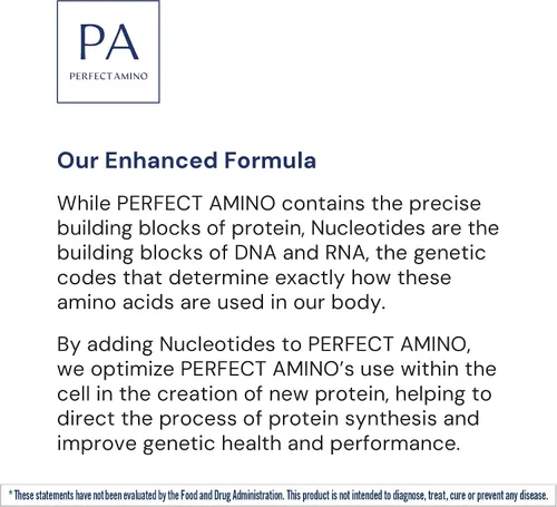 Miniatura 4 de BodyHealth PerfectAmino - BCAA y EAA en polvo para antes y después del entrenamiento, bebida energética de aminoácidos para hombres y mujeres