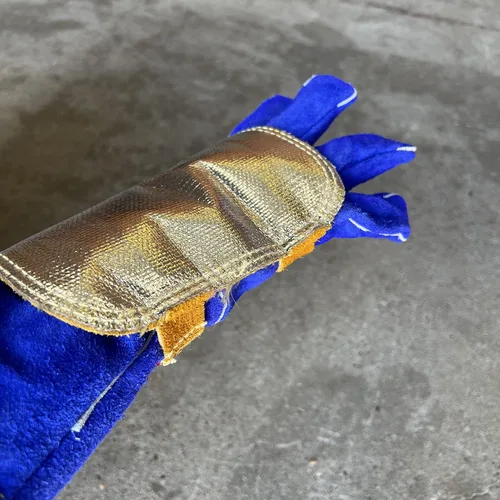 Miniatura 2 de Weldas Aluminized Back Hand Pad with Kevlar Stitching - Heat Deflector