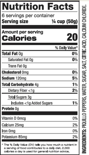 Miniatura 2 de DeLallo Pimientos del piquillo a la parrilla, tarro de 12 oz