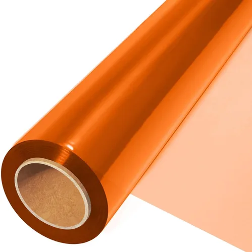 Miniatura 10 de JOYIT Rollo de Celofán Iridiscente de 35 pulgadas x 50 pies – Rollo de Celofán Iridiscente, Papel de Regalo Arcoíris para Cestas de Regalo de Flores