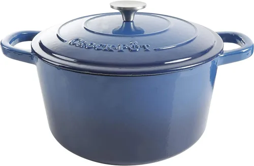 Miniatura 15 de Crock-Pot Artisan - Cacerola redonda esmaltada de hierro fundido estilo horno holandés, 3 cuartos de galón, verde pistacho