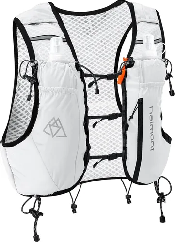 Miniatura 9 de Haimont Chaleco de hidratación para correr con botellas de agua para hombres y mujeres, chaleco hidratado ligero de 10 litros para correr por Negro