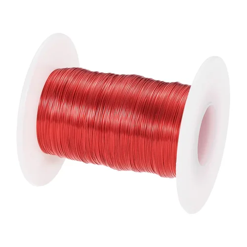 Miniatura 67 de MECCANIXITY - Alambre magnético de calibre 46 AWG - 0.04mm Hilo de cobre esmaltado - Bobina de alambre magnético de 14669 pies (4471m) - 50g Grado F