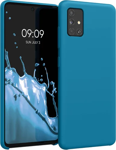 Miniatura 201 de kwmobile Funda Compatible con Samsung Galaxy A14 5G - Funda de teléfono de TPU y silicona con acabado suave - Verde Lima