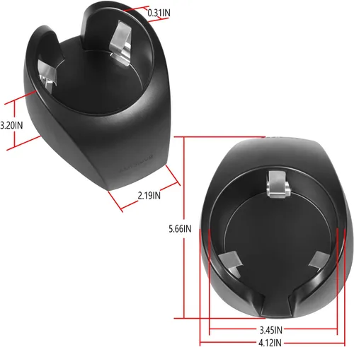Miniatura 5 de Portavasos de bebidas para John Deere 325 335 345 355 GT225 GT235 GT235 GT245 Tractores de jardín de césped Soporte multifuncional para tazas