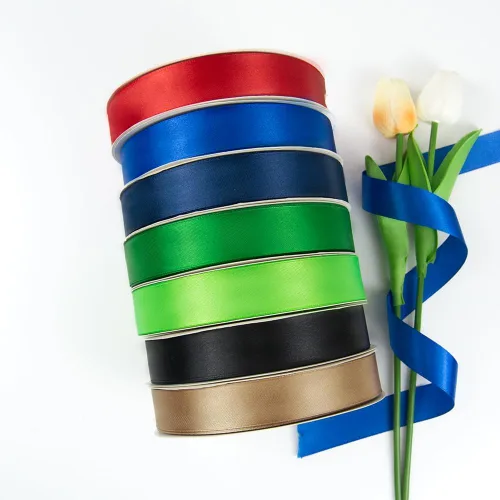 Miniatura 9 de Cinta de satén de 1 pulgada de 100 yardas, color verde manzana, cinta de tela de color sólido para envoltura de regalos, boda, cinta de regalo