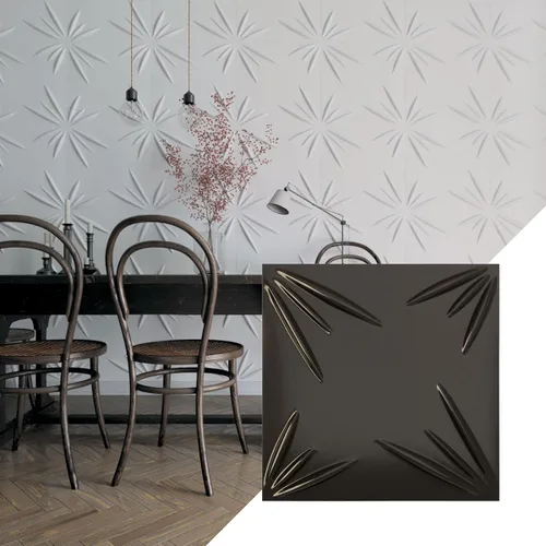 Miniatura 46 de Ekena Millwork WP20X20INWH 19 5/8 pulgadas de ancho x 19 5/8 pulgadas de alto Inula EnduraWall Decorativo 3D Panel de Pared Cubre 2.67 pies cuadrados
