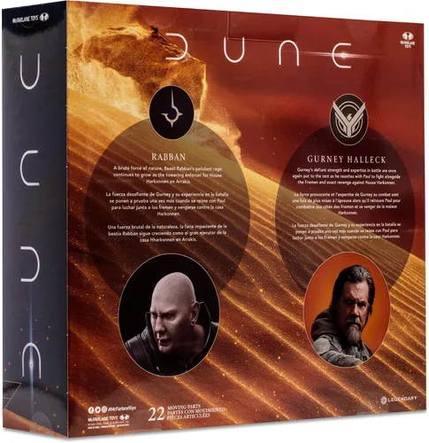 Miniatura 13 de McFarlane Toys - Duna: Parte Dos Gurney Halleck & Rabban 2pk