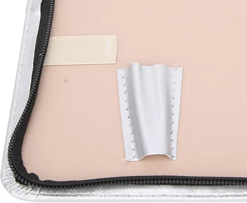 Miniatura 9 de Estuche grande para estilista para peluqueros, bolsa de cuero sintético para tijeras, soporte para tijeras de peluquería, herramientas de salón