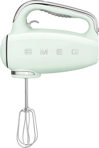 Batidoras de mano SMEG de la línea Retro 50 verde pastel