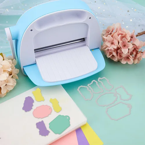 Miniatura 4 de INFUNLY Juego de 3 sellos y troqueles para hacer tarjetas, bendición, palabras, troqueles y sellos, diseño de feliz primavera, sellos transparentes