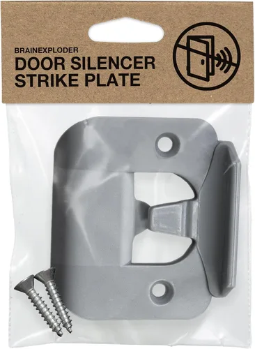 Miniatura 10 de BrainExploder Placa de Golpe Silenciadora de Puerta – Flexible, Solución Eliminadora de Ruido para Pestillos Ruidosos Se Ajusta Sin