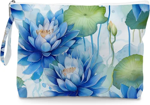 Miniatura 8 de Fokongna Bolsa húmeda de corazón de amor, bolsa de maquillaje de viaje, impermeable, gran capacidad para mujeres, niñas, mamá, hermana, amigos