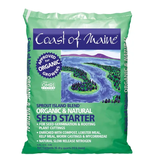 Miniatura 8 de Coast of Maine, 16qt (paquete de 10) mezcla de isla de brote, iniciador de semillas orgánicas y naturales para germinación de semillas y esquejes