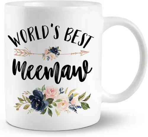 Miniatura 11 de Taza de café de cerámica con diseño de "Cat Mom", los mejores gatos del mundo, regalos para mamá y gato