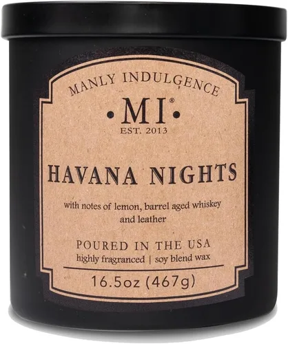 Miniatura 66 de Manly Indulgence Last Call - Velas perfumadas para hombres, 2 mechas, 16.5 onzas, cera de mezcla de soja premium, 60 horas de combustión, velas