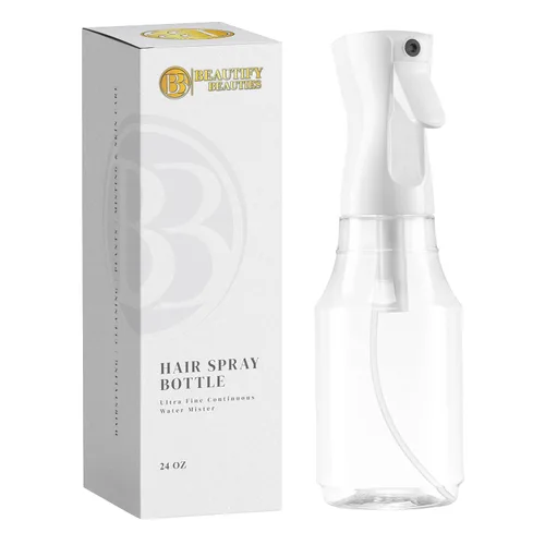 Miniatura 8 de BeautifyBeauties Botella de spray para el cabello – Botella de spray continuo Mister para peinado, limpieza, plantas, mascotas, peluqueros, salones