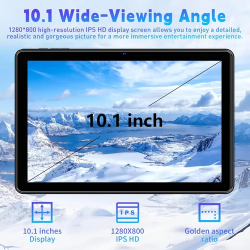 Miniatura 6 de Tablet de 10 pulgadas, tableta Android de 10 pulgadas, tableta Android 15 con 18 GB de RAM 128 GB de ROM, 1 TB expandible, Widevine L1, procesador