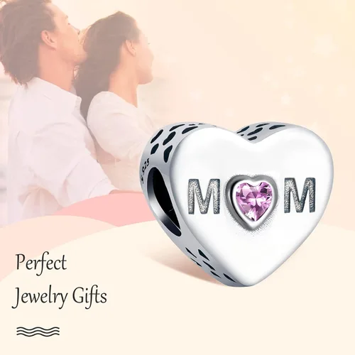 Miniatura 3 de Annmors Silver Charms for Bracelets 925 Sterling Dragonfly Family Heart Love Dangle for Women Bracelet & Necklace Pendant