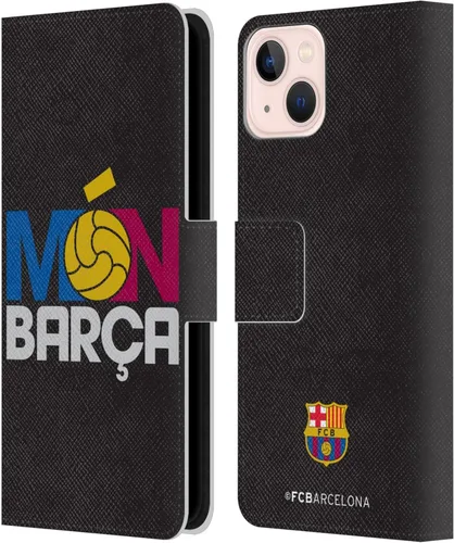 Miniatura 42 de Head Case Designs Funda de piel con licencia oficial del FC Barcelona Ball Pattern Campions compatible con Apple iPhone 11