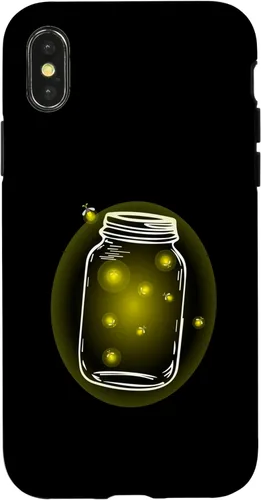Miniatura 5 de Adorable Mason Jar Fireflies Lightning Bugs Beetle Fly Case for iPhone 17