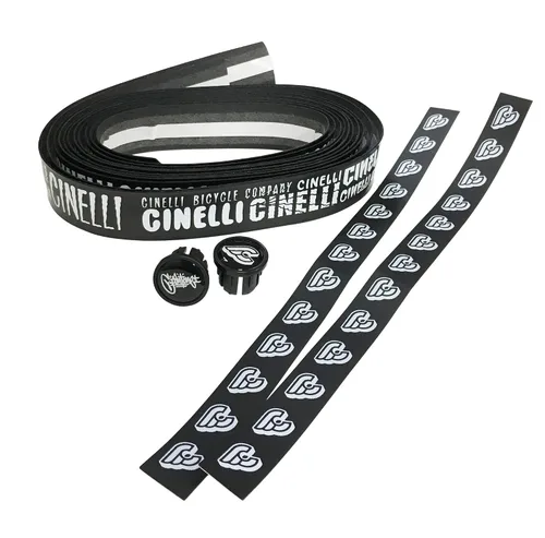 Miniatura 2 de Cinelli Cinta de manillar Volee Mike Giant, color negro bike-handlebar-tape