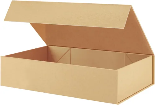 Miniatura 26 de PACKHOME Caja de regalo de 11.5 x 8 x 2.5 pulgadas, caja resistente para camisas con tapa magnética para múltiples ocasiones (negro brillante)
