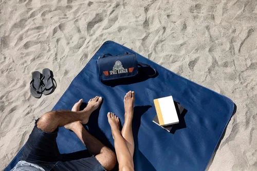 Miniatura 3 de PICNIC TIME Disney Toy Story Buzz Lightyear - Manta de pícnic, manta plegable para playa y campamento al aire libre con bolsa de transporte