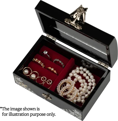 Miniatura 4 de February Mountain Joyero pequeño de madreperla Regalos para mejores amigas, mujeres, regalos de agradecimiento, regalos de cumpleaños para mamá