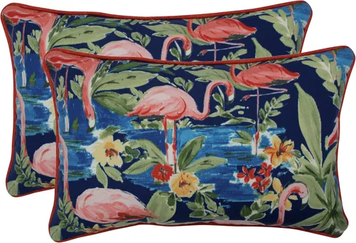 Miniatura 51 de Pillow Perfect Outdoor Cojín rectangular de piedra Setra para interiores (juego de 2) 18.5 X 11.5 X 5