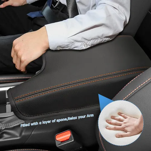 Miniatura 4 de INTGET Funda para reposabrazos de consola central de automóvil para Subaru Crosstrek Accesorios 2018 2019 2020 2021 2022 2023 Impreza 2017-2023 Tapa