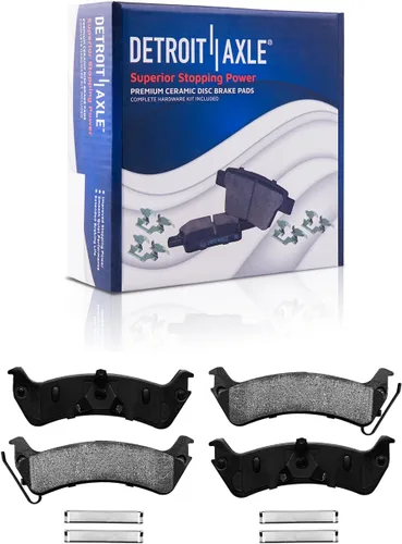 Miniatura 78 de Detroit Axle - Pinza de disco del lado del acompañante + pastillas de freno de cerámica de repuesto para Lexus HS250H Toyota RAV4 Prius V Scion xB