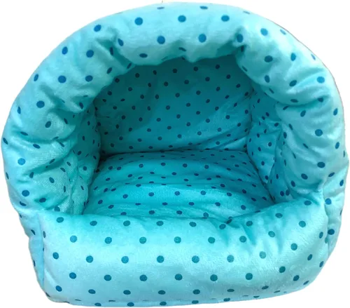 Miniatura 3 de WOWOWMEOW - Cama para cobayo, hámster, animales pequeños, cama con forma de cueva para colgar