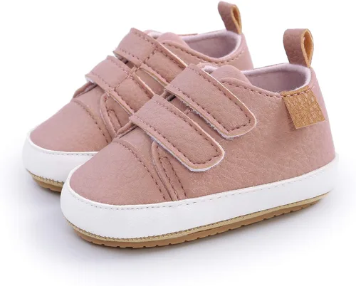 Miniatura 6 de Zapatos de bebé para niños y niñas, tenis de suela antideslizante, zapatos planos para primeros pasos, zapatos planos y perezosos