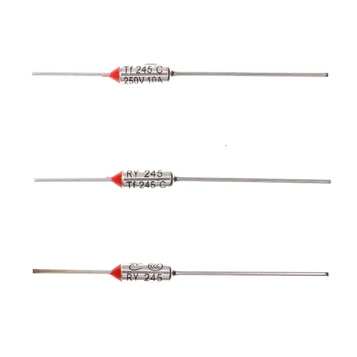 Miniatura 6 de Fusible térmico de temperatura metálica RY65 149.0 °F 149 ℉ 10A 250V 10 piezas