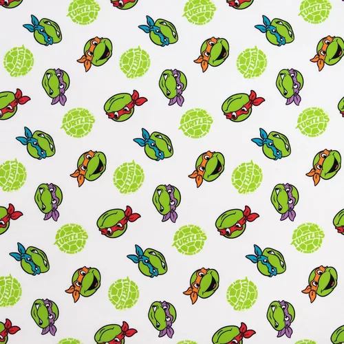 Miniatura 5 de TEENAGE MUTANT NINJA Turtles - Juego de ropa de cama infantil de 4 piezas, incluye edredón, juego de sábanas, sábana bajera, sábana superior + funda