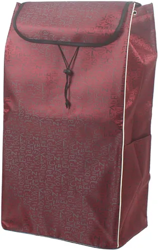 Miniatura 14 de Bolsa de repuesto para carrito de compras de alta capacidad, bolsa de repuesto con bolsillos laterales, bolsa de almacenamiento impermeable de tela