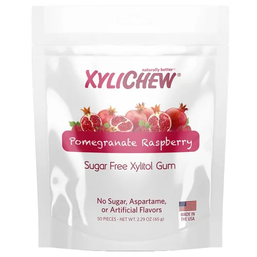 Miniatura 16 de Xylichew - Botes de goma de mascar 100% xilitol, sin OMG, gluten, aspartame y goma sin azúcar, cuidado bucal natural, alivia el mal aliento