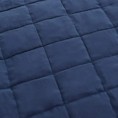 Miniatura 8 de EMME Colchas Juegos de Ropa de Cama Tamaño Queen Colcha Azul Marino, Juego de Cama Suave y Ligero Prelavado, Cubrecama de Microfibra Reversible