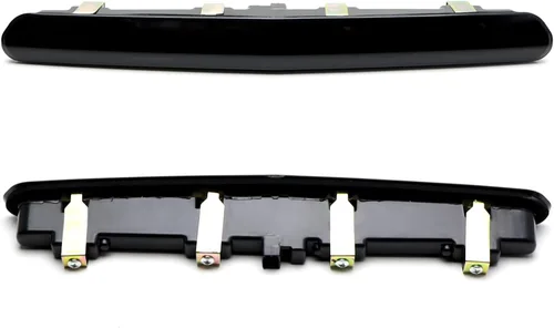 Miniatura 9 de iJDMTOY Lente ahumada negra estilo ZL1/1LE 12-SMD completa LED tapa de maletero Tercer conjunto de barra de luz de freno compatible con Chevrolet
