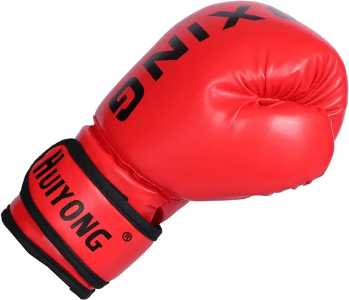 Miniatura 6 de Guantes de boxeo para niños HUINING, guantes de entrenamiento para niños, guantes de boxeo MMA, guantes de boxeo de poliuretano, con dibujos