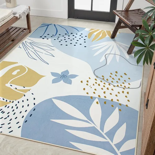 Miniatura 55 de Lahome Alfombra de pasillo rosa - Alfombra de 2x7, alfombra antideslizante lavable para baño, alfombra ligera para piso, alfombras para pasillo