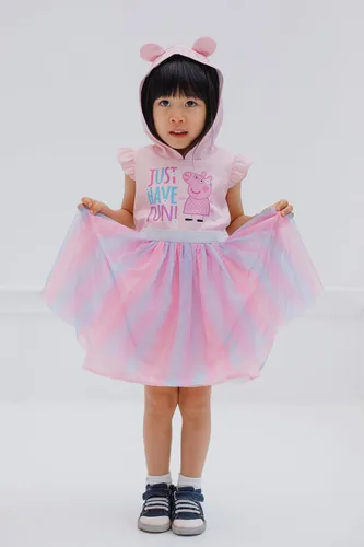 Miniatura 2 de Peppa Pig Vestido de tul de malla para niñas pequeñas a niños pequeños
