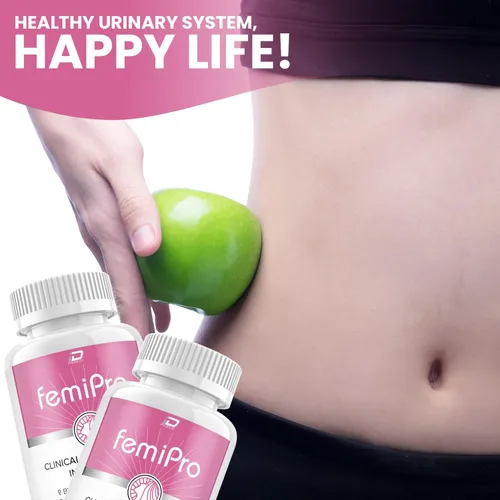 Miniatura 5 de FemiPro - Suplemento de apoyo para la vejiga, pastillas probióticas Femi Pro, 24 horas de apoyo para microbioma, control urinario probiótico, fugas