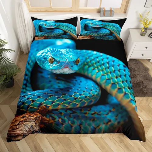 Miniatura 15 de Funda de edredón con estampado de extraterrestre, juego de ropa de cama de nave espacial para niños y niñas, decoración de habitación